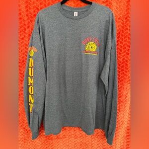 Mens Gray Long Sleeve Dumont Dunes Shirt Size 2X